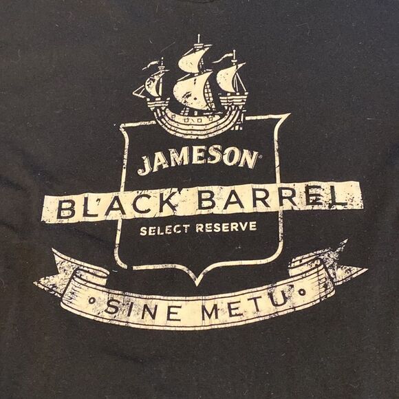 Jameson Black Barrel Tee Shirt Size XL - Picture 1 of 7